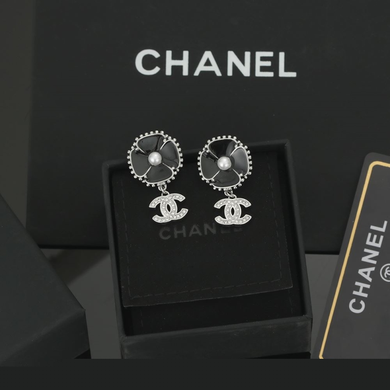 Ch*el earrings